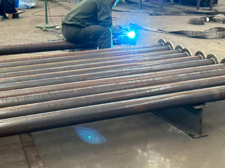 抚州20#无缝注浆管加工108*6钢花管棚管